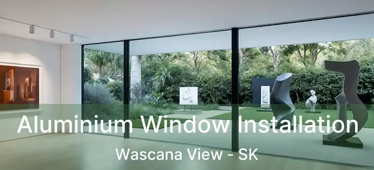 Aluminium Window Installation Wascana View - SK