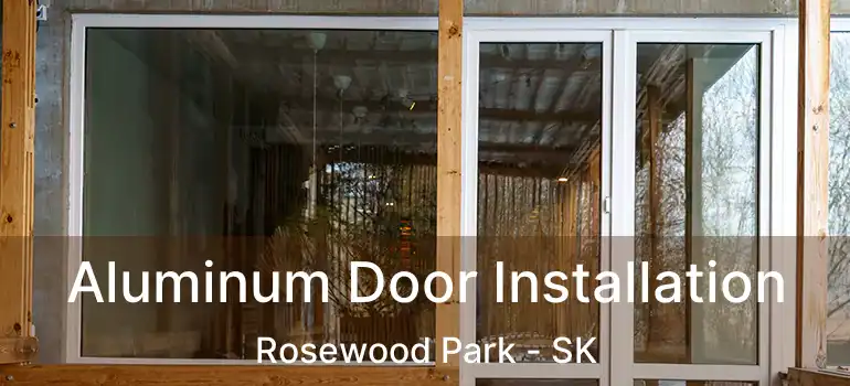  Aluminum Door Installation Rosewood Park - SK