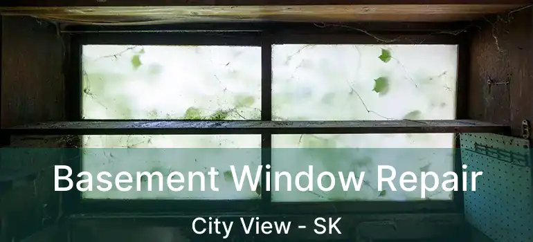  Basement Window Repair City View - SK