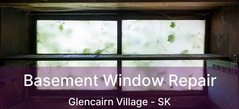  Basement Window Repair Glencairn Village - SK