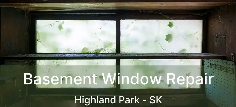  Basement Window Repair Highland Park - SK