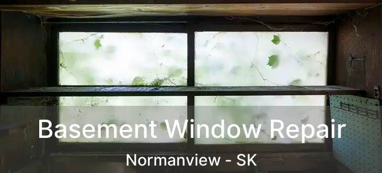  Basement Window Repair Normanview - SK