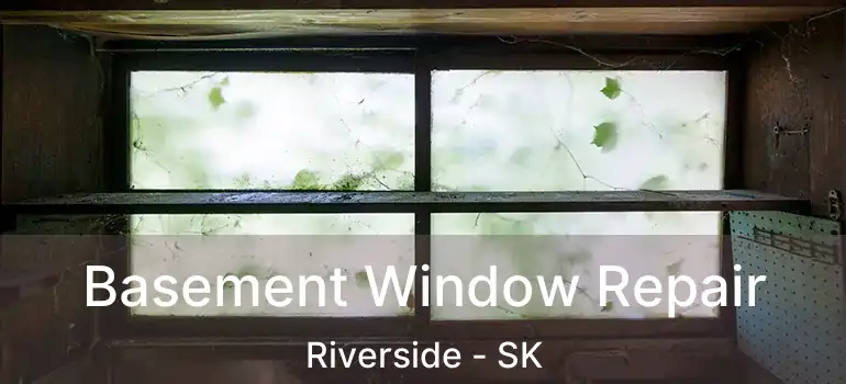  Basement Window Repair Riverside - SK