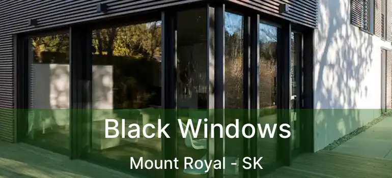  Black Windows Mount Royal - SK