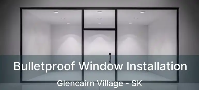  Bulletproof Window Installation Glencairn Village - SK