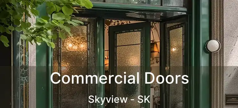  Commercial Doors Skyview - SK