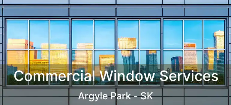  Commercial Window Services Argyle Park - SK