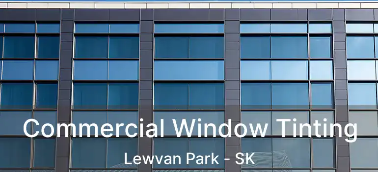  Commercial Window Tinting Lewvan Park - SK