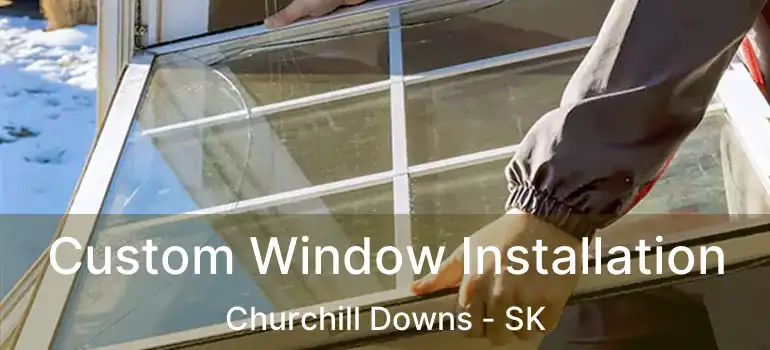  Custom Window Installation Churchill Downs - SK