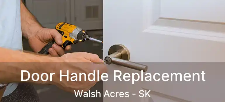  Door Handle Replacement Walsh Acres - SK