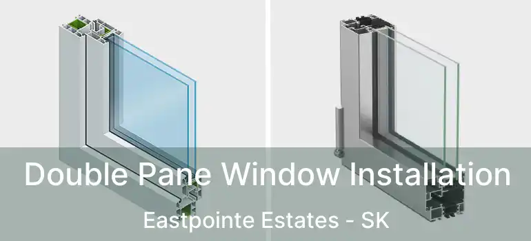  Double Pane Window Installation Eastpointe Estates - SK