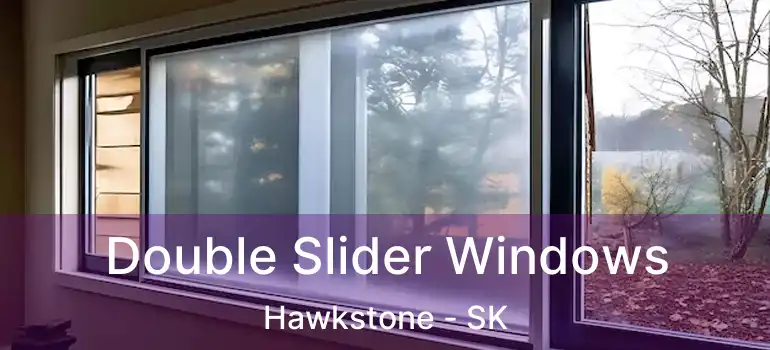  Double Slider Windows Hawkstone - SK