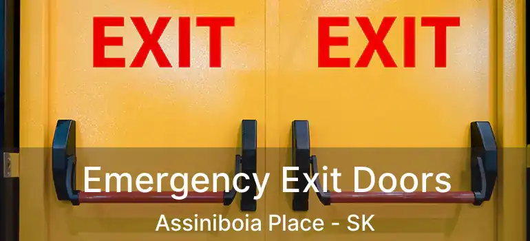 Emergency Exit Doors Assiniboia Place - SK