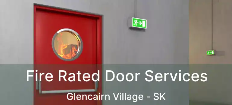  Fire Rated Door Services Glencairn Village - SK