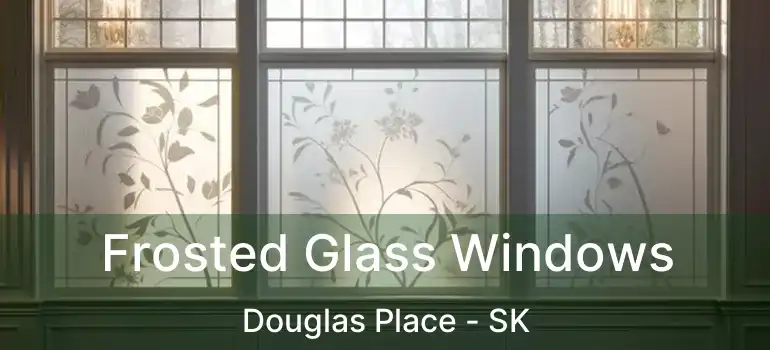  Frosted Glass Windows Douglas Place - SK