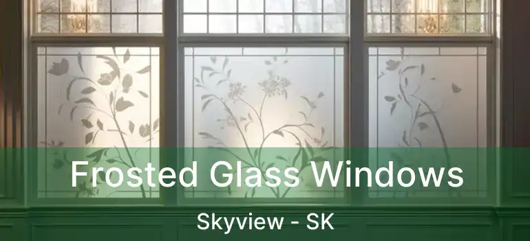  Frosted Glass Windows Skyview - SK