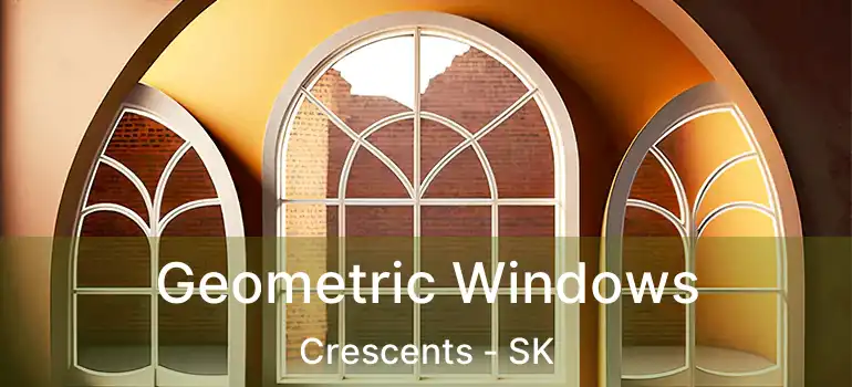  Geometric Windows Crescents - SK
