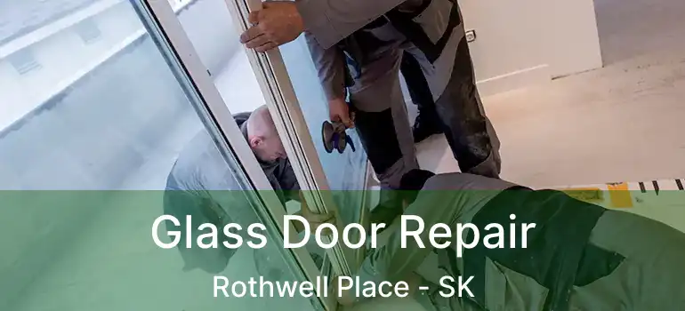  Glass Door Repair Rothwell Place - SK