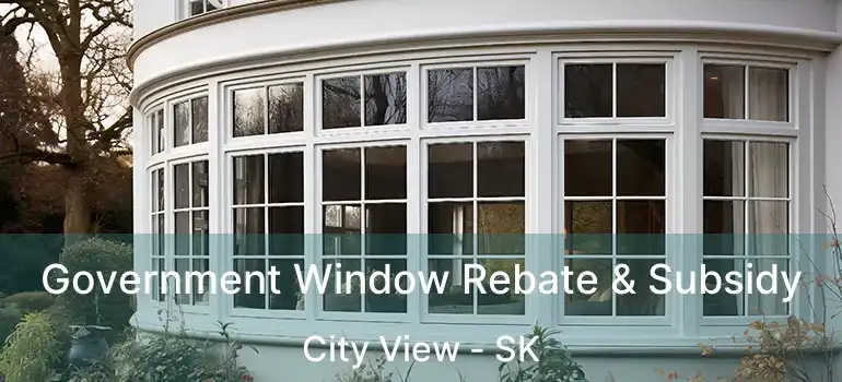  Government Window Rebate & Subsidy City View - SK