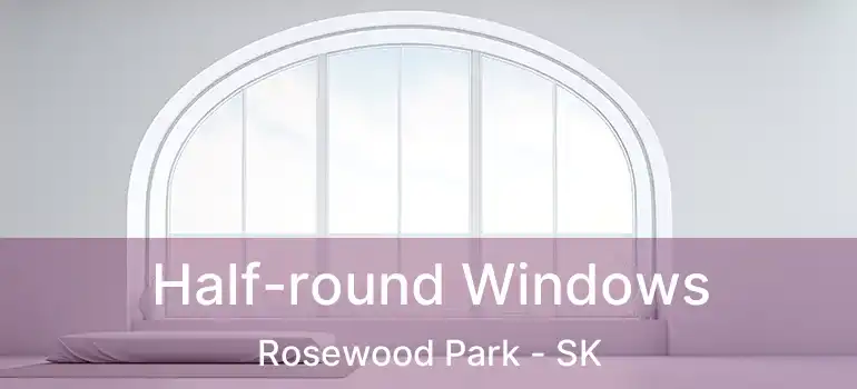  Half-round Windows Rosewood Park - SK