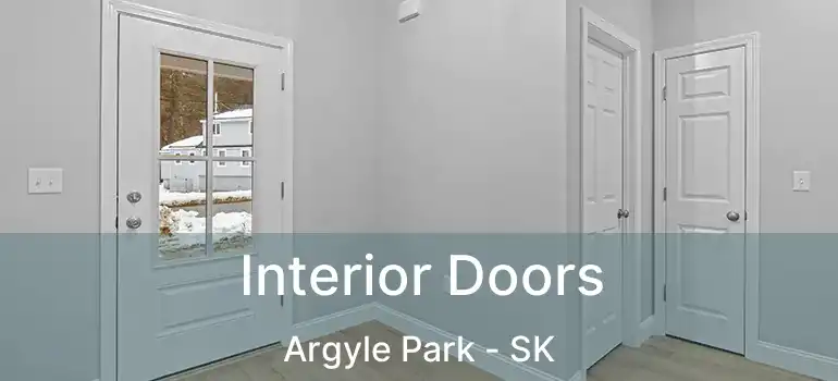  Interior Doors Argyle Park - SK