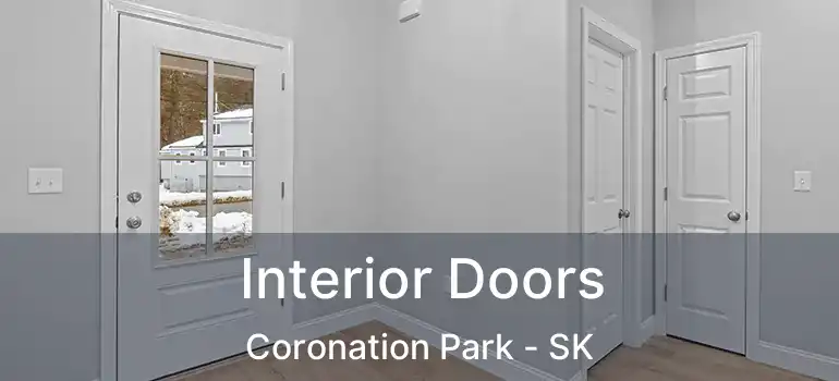  Interior Doors Coronation Park - SK