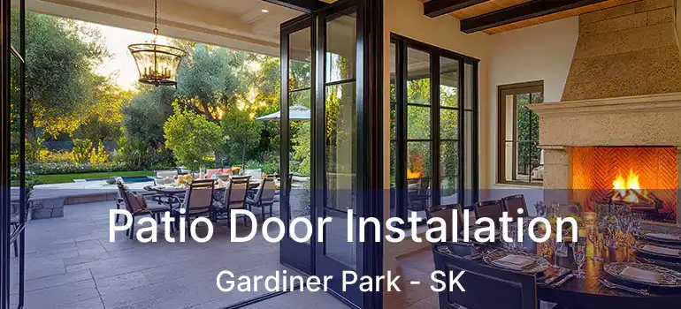  Patio Door Installation Gardiner Park - SK