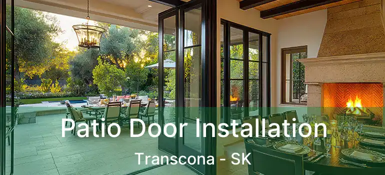  Patio Door Installation Transcona - SK