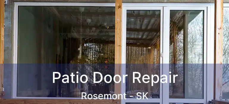  Patio Door Repair Rosemont - SK