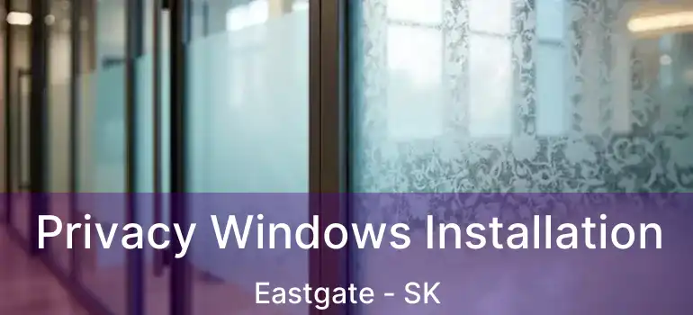  Privacy Windows Installation Eastgate - SK
