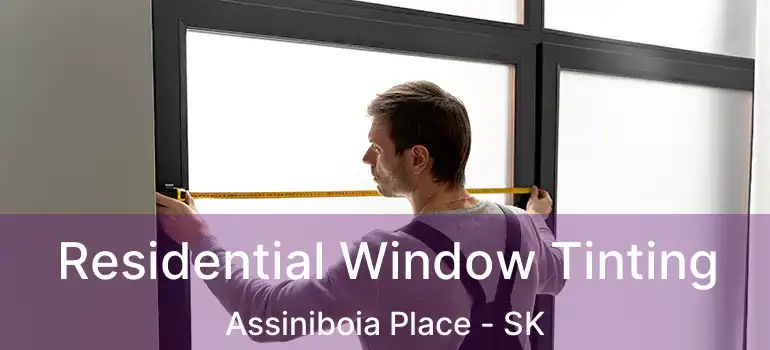  Residential Window Tinting Assiniboia Place - SK