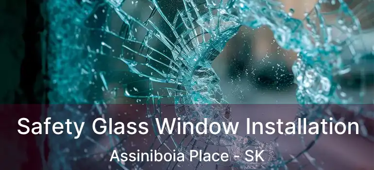  Safety Glass Window Installation Assiniboia Place - SK