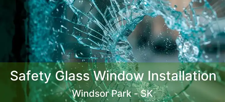  Safety Glass Window Installation Windsor Park - SK