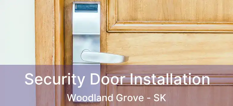  Security Door Installation Woodland Grove - SK