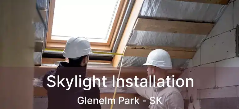  Skylight Installation Glenelm Park - SK