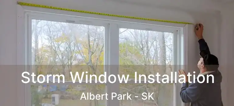  Storm Window Installation Albert Park - SK