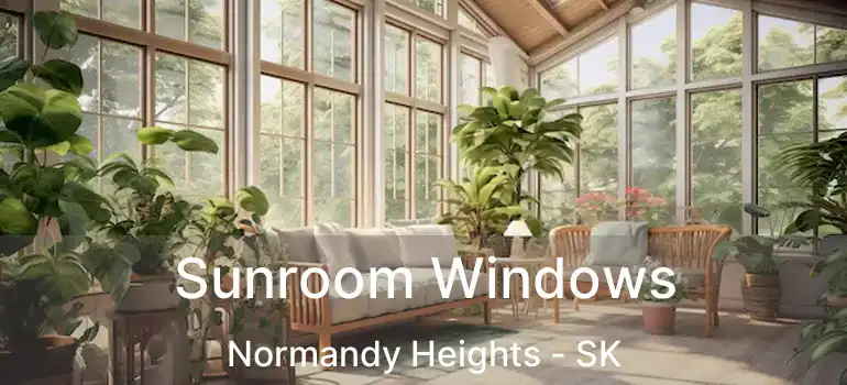  Sunroom Windows Normandy Heights - SK