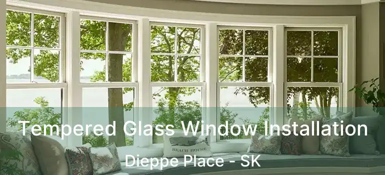  Tempered Glass Window Installation Dieppe Place - SK