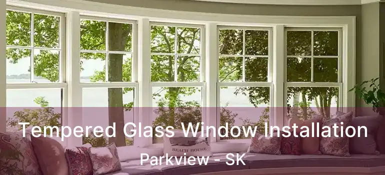  Tempered Glass Window Installation Parkview - SK