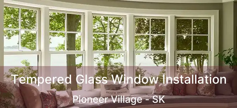  Tempered Glass Window Installation Pioneer Village - SK