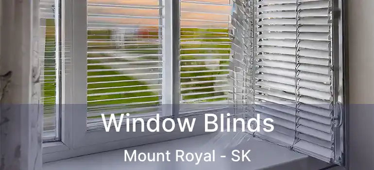  Window Blinds Mount Royal - SK