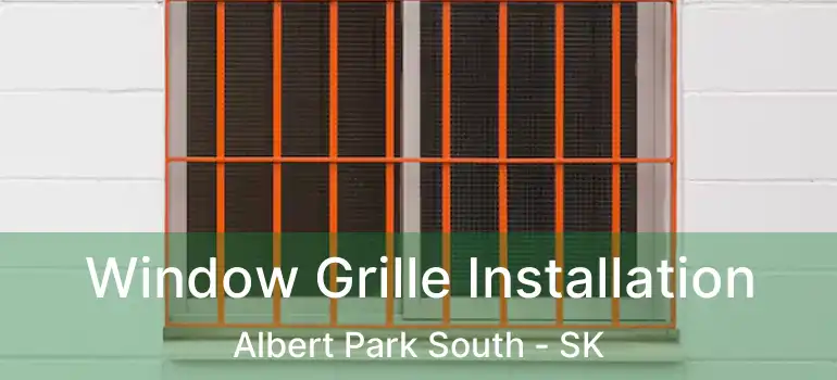  Window Grille Installation Albert Park South - SK