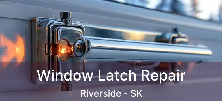  Window Latch Repair Riverside - SK