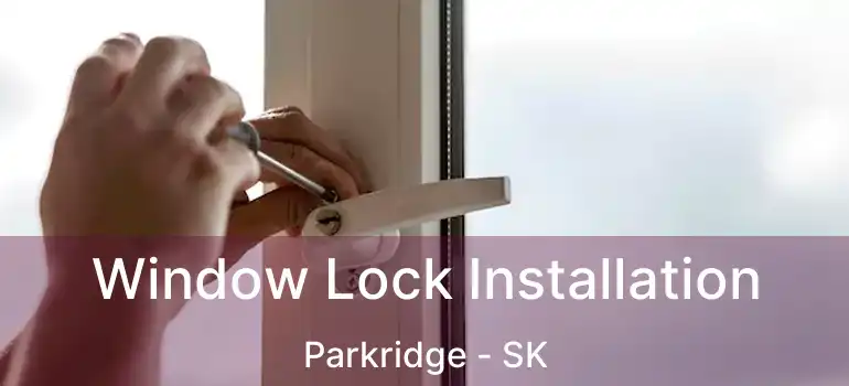  Window Lock Installation Parkridge - SK