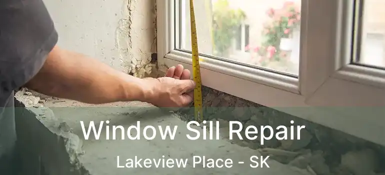  Window Sill Repair Lakeview Place - SK