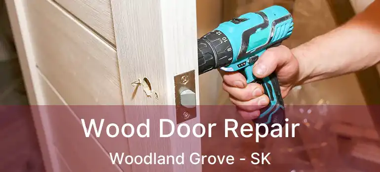  Wood Door Repair Woodland Grove - SK