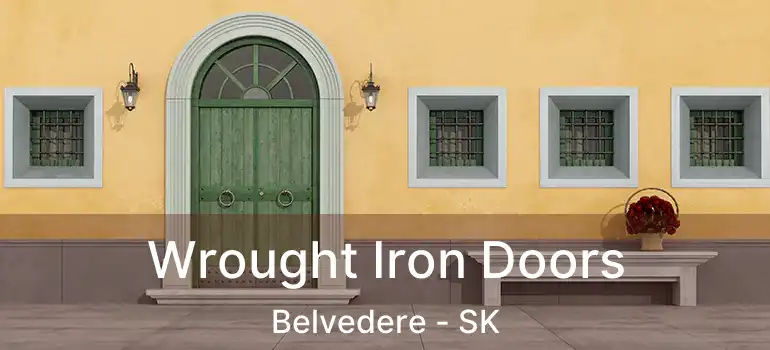  Wrought Iron Doors Belvedere - SK