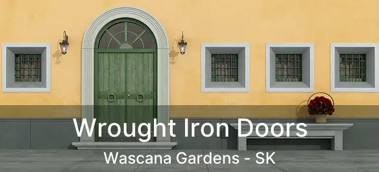  Wrought Iron Doors Wascana Gardens - SK